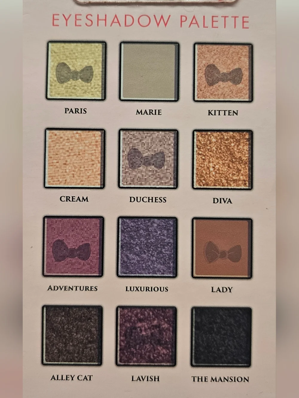 The Aristocats Eyeshadow Palette
